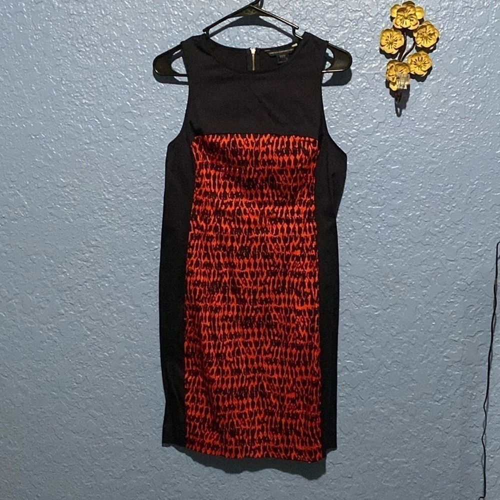 French Connection Sateen Sheath Dress - Picture 4 of 7